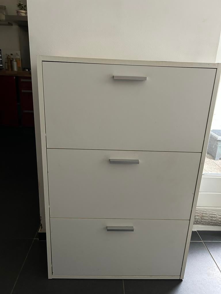 Schoenenkast met 3 vakken, Ophalen of Verzenden, Zo goed als nieuw