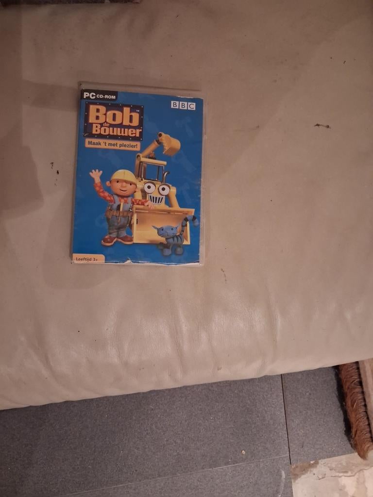 Bob de Bouwer PC CD-ROM - Maak 't met plezier!, Puzzel en Educatief, Gebruikt, 1 speler, Ophalen of Verzenden