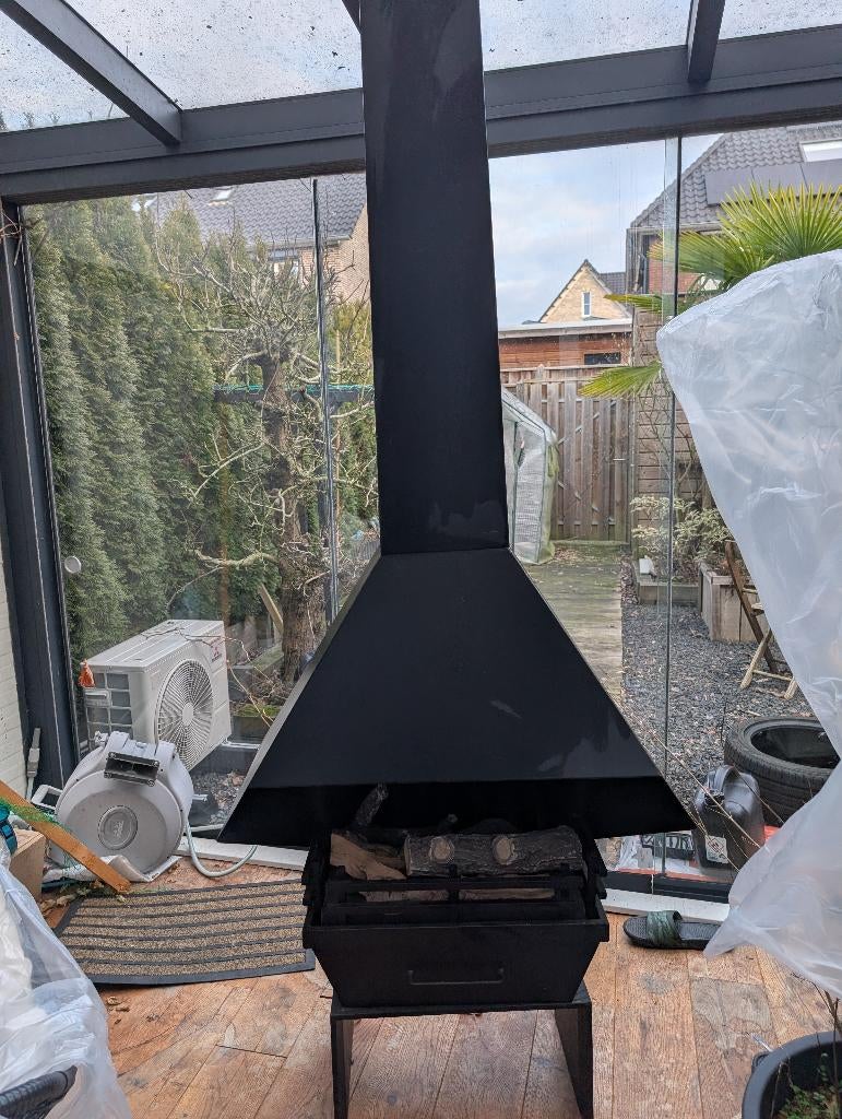 Bio ethanol tuinhaard, Ophalen, Zo goed als nieuw