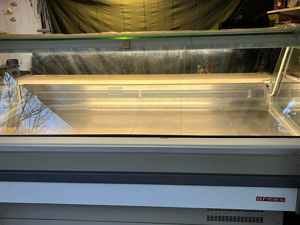 Arnec verkoop vitrine, Witgoed en Apparatuur, Koelkasten en IJskasten, 200 liter of meer, Ophalen, Zonder vriesvak, 160 cm of meer