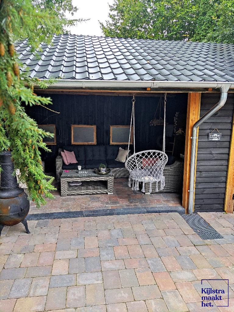 stonique trommel 20x30x6 oud bruin, Tuin en Terras, Klinkers, Nieuw, Ophalen of Verzenden, 10 m² of meer