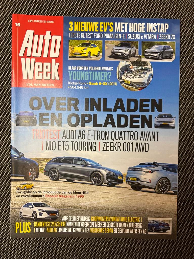 AutoWeek - Audi A6 e-tron, Hyundai Ioniq, Ford Puma, Ophalen of Verzenden, Zo goed als nieuw, Algemeen