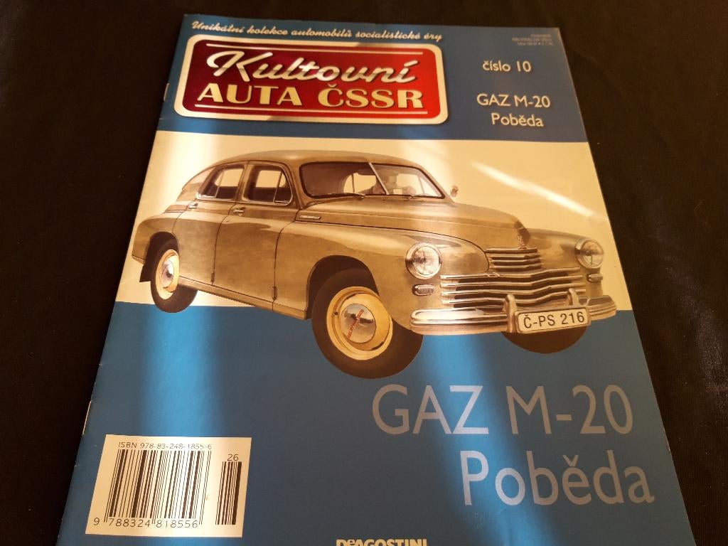 GAZ M20 Pobeda – d'Agostini magazine, Ophalen of Verzenden, Zo goed als nieuw, Overige merken, Gaz Pobieda