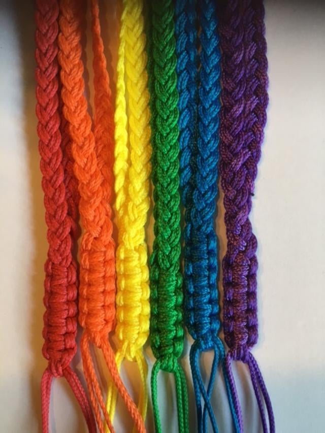 Scouting Regenboog fluitkoord, Ophalen of Verzenden, Nieuw, Embleem, Speld of Insigne