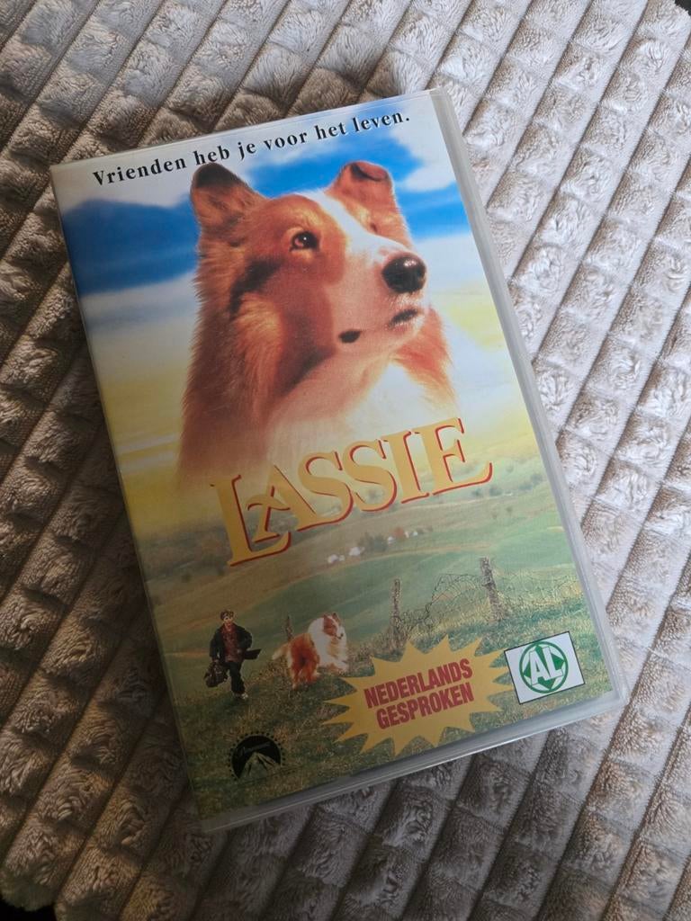 Lassie VHS band nederlands gesproken, Alle leeftijden, Ophalen of Verzenden, Gebruikt