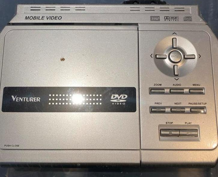 Venturer Draagbare DVD Speler Dubbel Scherm nw in plastic, Draagbaar, Nieuw, Ophalen of Verzenden, Overige merken