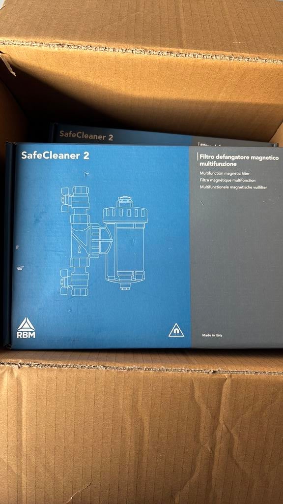 Magnetic filterRBM SafeCleaner 2, Ophalen, Minder dan 30 cm, Cv-ketel of Combi-ketel, Minder dan 60 cm