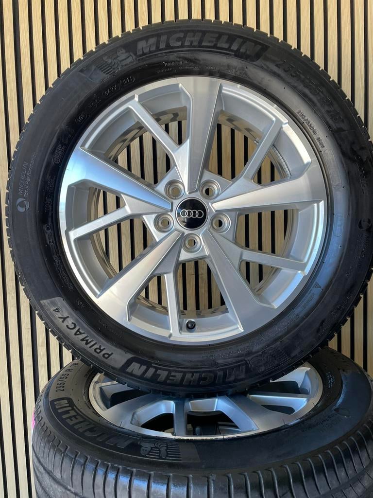 Originele 18” Audi Q3 VW Tiguan Zomerbanden, 18 inch, ., Banden en Velgen, Ophalen of Verzenden