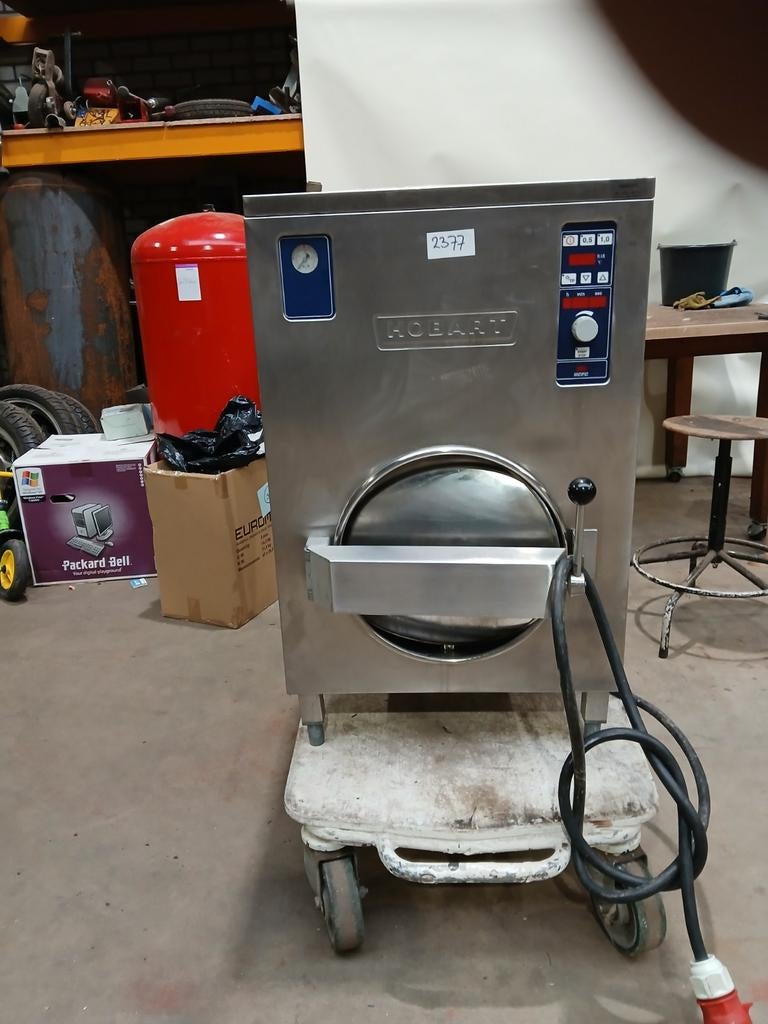 Hobart  steamer 304 G high speed cooker digitaal, Gebruikt, Ovens, Magnetrons en Steamers, Top segment, Professioneel sterilisator