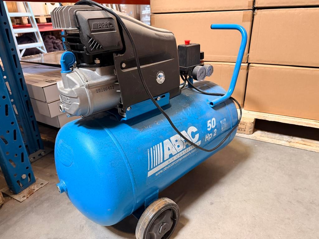 ABAC Compressor - 50 hp 2, Ophalen, Gebruikt, 6 tot 10 bar, 25 tot 100 liter