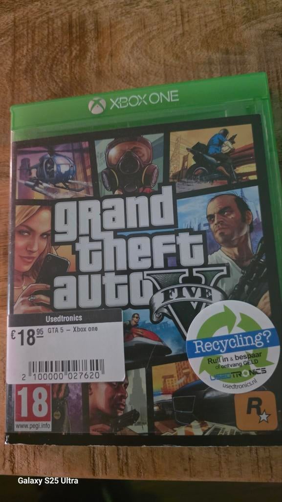 GTA 5 voor Xbox One - Grand Theft Auto V, Avontuur en Actie, Online, Gebruikt, Vanaf 18 jaar