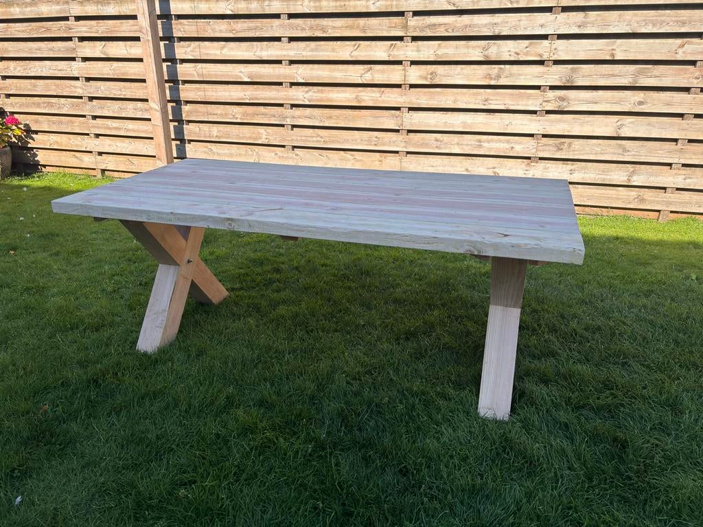 Robuste douglas tafel, Tuin en Terras, Tuintafels, Ophalen, Nieuw, Rechthoekig, Hout