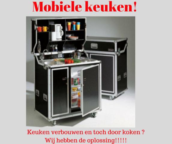 Te huur nood keuken tijdelijke nood Kitcase aanhanger model, Ophalen of Verzenden, Nieuw