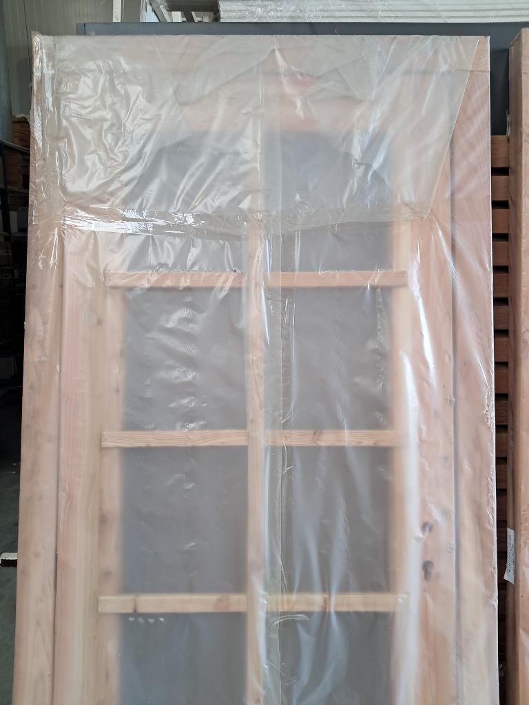 Douglas glasdeur inc. dubbele deurbeslag woodvision deur, 80 tot 100 cm, Surhuisterveen@gmail.com, Nieuw, Buitendeur
