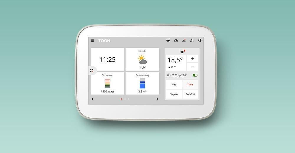 **Actie**Toon 2 thermostaat Geroot Complete Set !, Doe-het-zelf en Verbouw, Thermostaten, Verzenden, Zo goed als nieuw