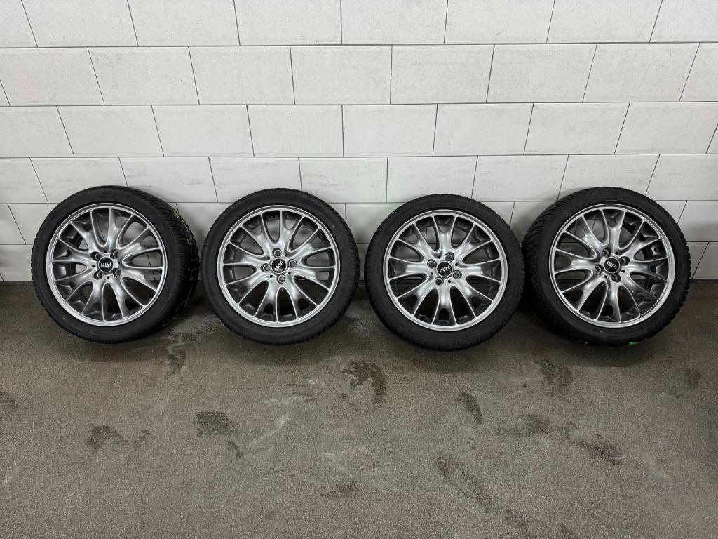 Mini Cooper S 17 inch winterset❄️, Auto-onderdelen, Banden en Velgen, Banden en Velgen, Winterbanden, 17 inch, 185 mm, Personenwagen