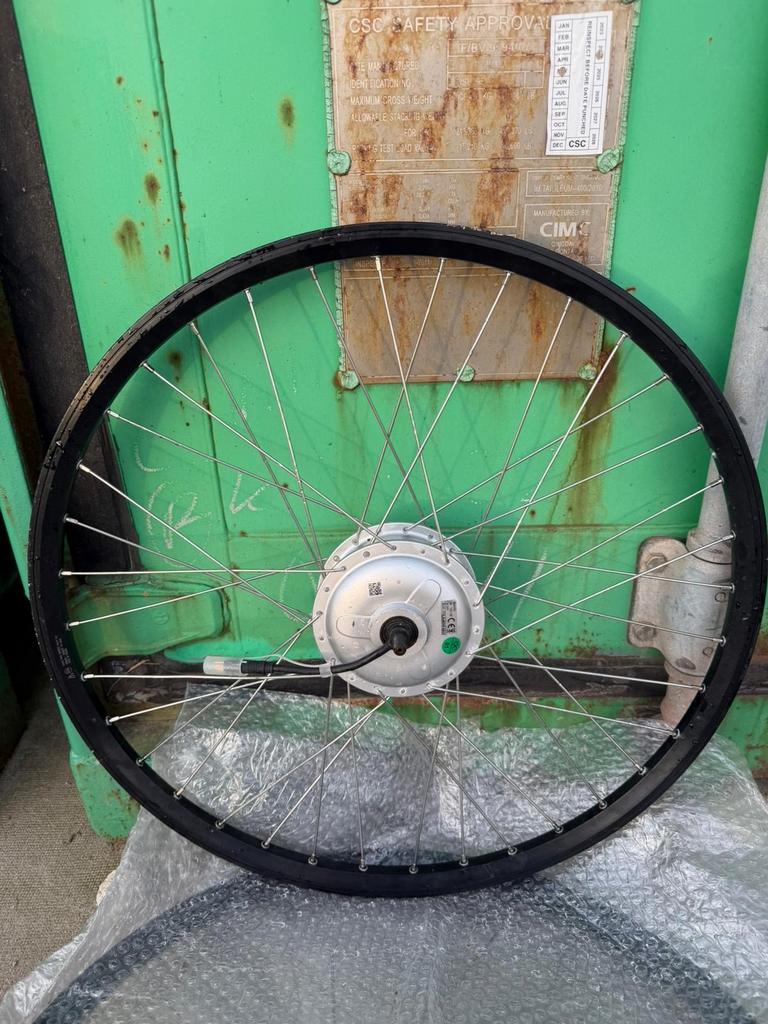 Nieuw 26 inch fiets voorwiel met Bafang motor, Fietsen en Brommers, Fietsonderdelen, Ophalen of Verzenden, Nieuw, Wiel
