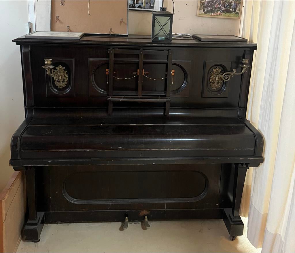 Oscar Lobl Piano, Ophalen, Gebruikt, Zwart, Piano