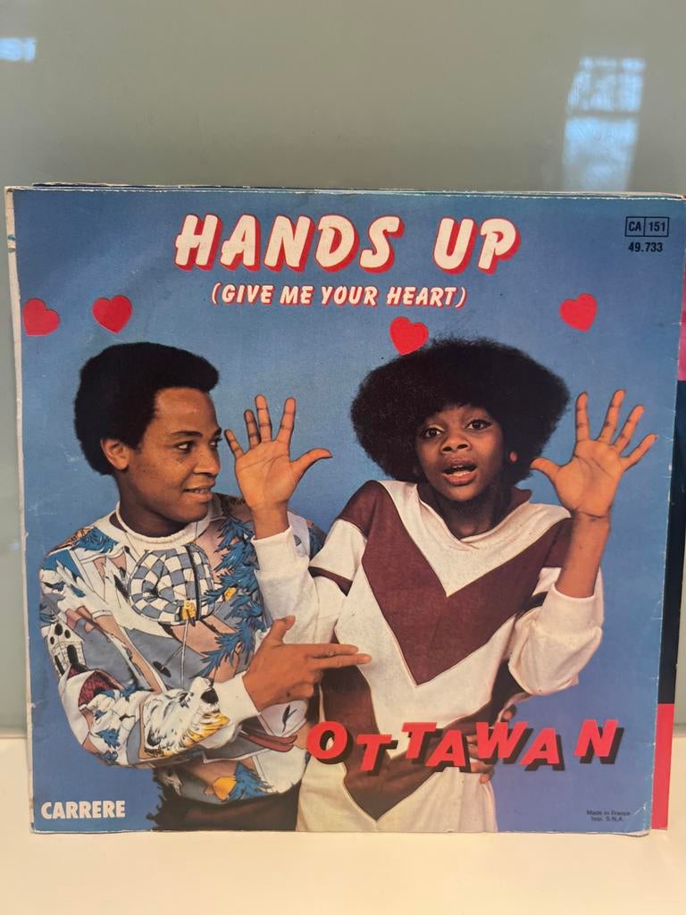 Ottawan - Hands Up (Give Me Your Heart) Vinyl, Ophalen of Verzenden, Gebruikt, Overige formaten