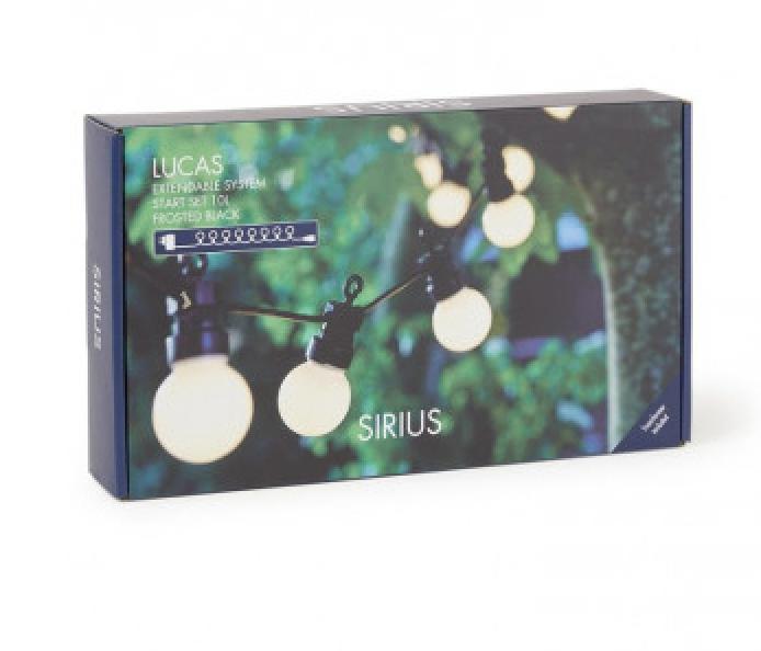 Sirius Lucas Frosted priklicht lichtsnoer NIEUW LED wit tuin, Tuin en Terras, Kunststof, Nieuw, Ophalen of Verzenden, Netvoeding