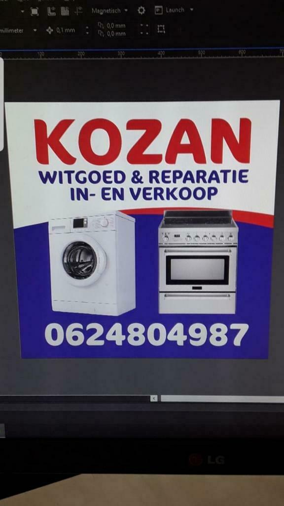 Witgoed Reparatie Monteur snel en goedkoop Kozan Witgoed