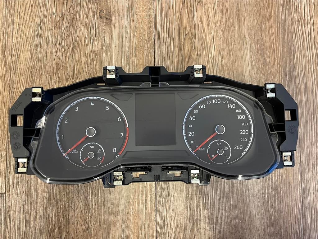 VW Polo 2G0920740A Kilometer Teller Instrumentenpaneel, Ophalen, Gebruikt, Volkswagen