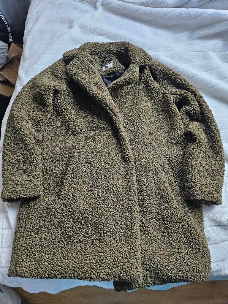Noisy May jas met drukkers, Kleding | Dames, Ophalen of Verzenden, Maat 36 (S), Gedragen, Groen