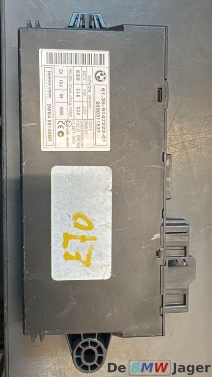 CAS 3-module BMW E70 E71 E72 61359147222, Gebruikt, Ophalen of Verzenden, BMW, BMW