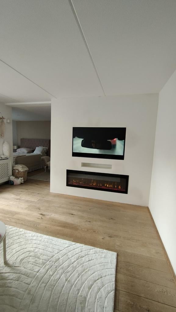 Cinewalls,tv kast,sfeerhaard,koof,renovatie. +31687823495, Ophalen of Verzenden, Elektrische haard
