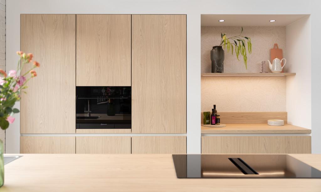 Eilandkeuken Noa compleet met apparatuur en garantie, Huis en Inrichting, Keuken | Complete keukens, Ophalen, Wit, Nieuw, Dubbelwandige keuken