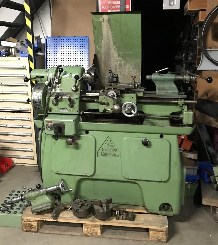 Draaibank, AI, DR1, 400 volt, TDC 500 mm, Ophalen, Gebruikt, Metaaldraaibank, Minder dan 500 mm