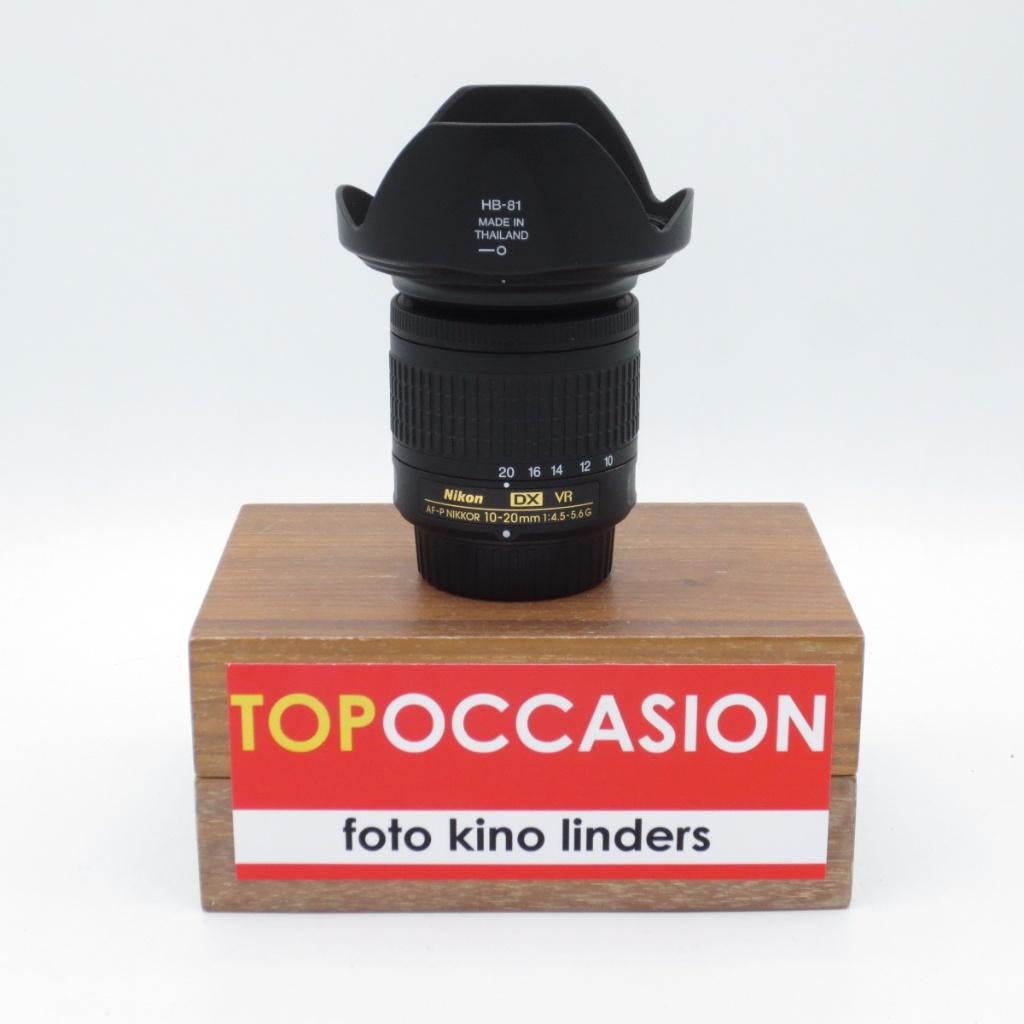 OCCASION: Nikon AF-P 10-20mm DX VR, Ophalen of Verzenden, Gebruikt, Groothoeklens, Zoom