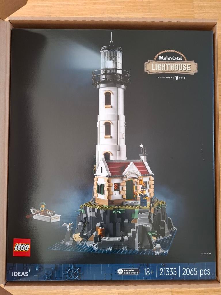 Lego Ideas Motorised Lighthouse 21335 - Nieuw in doos, Ophalen of Verzenden, Nieuw, Complete set, Lego
