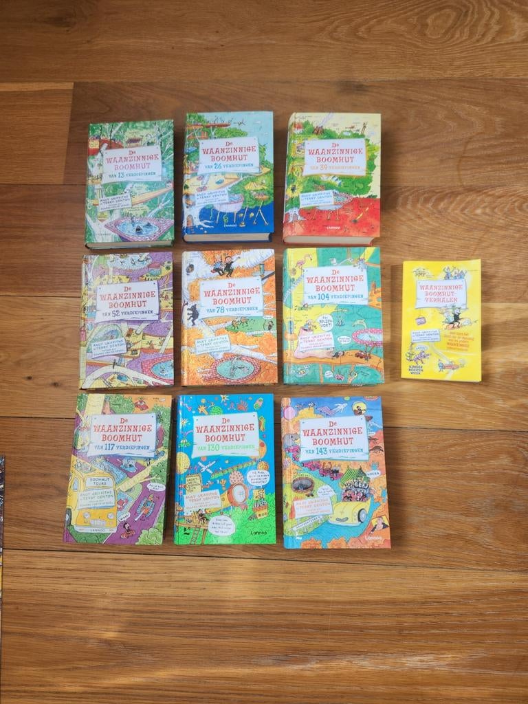 De Waanzinnige Boomhut - Complete Set!, Ophalen, Zo goed als nieuw, Andy Griffiths, Fictie algemeen