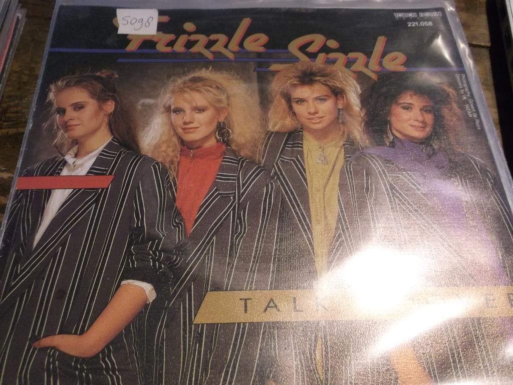 frizzle sizzle Talk it over 182, Gebruikt, 7 inch, Single, Ophalen of Verzenden
