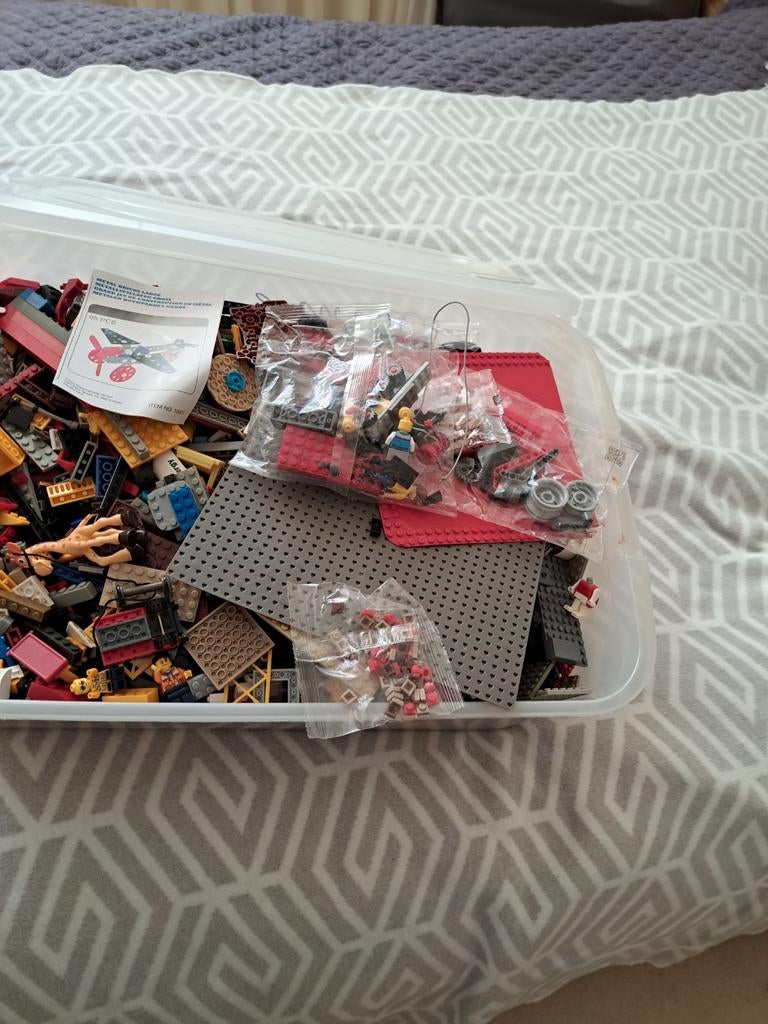 Kist vol Lego, Kinderen en Baby's, Speelgoed | Duplo en Lego, Gebruikt, Ophalen of Verzenden
