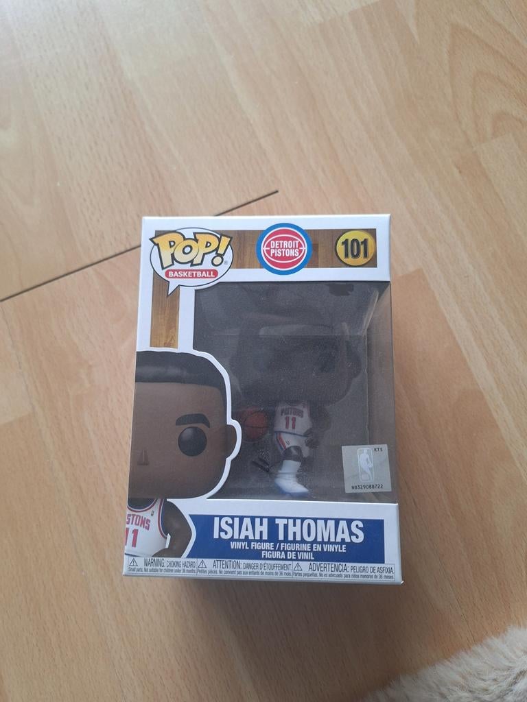 Funko Pop! Isiah Thomas NBA Detroit Pistons #101, Ophalen of Verzenden, Zo goed als nieuw
