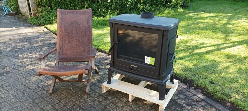Grote Houtkachel met zijdeur kachelschuur, Ophalen of Verzenden, Nieuw, Hout, Houtkachel