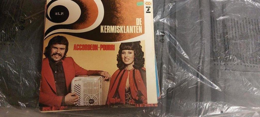 LP De Kermisklanten Accordeon Pourri, Ophalen of Verzenden, Zo goed als nieuw, 12 inch, Levenslied of Smartlap