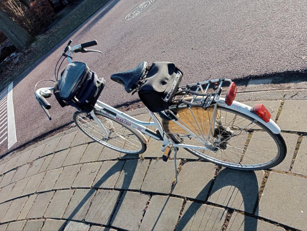 Dames sport fiets, Ophalen of Verzenden, Gebruikt, Minder dan 10 versnellingen, Overige merken