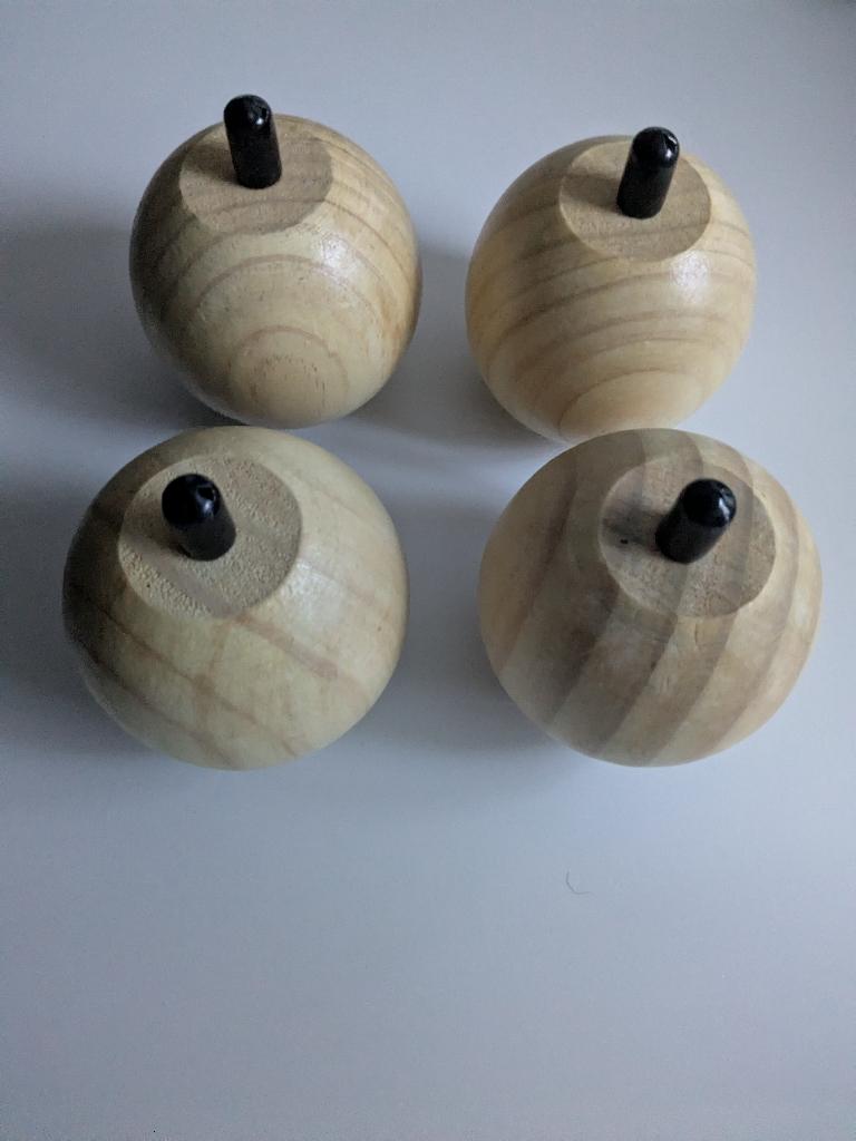 Ronde houten meubelpoten (nieuw), Ophalen of Verzenden, Nieuw