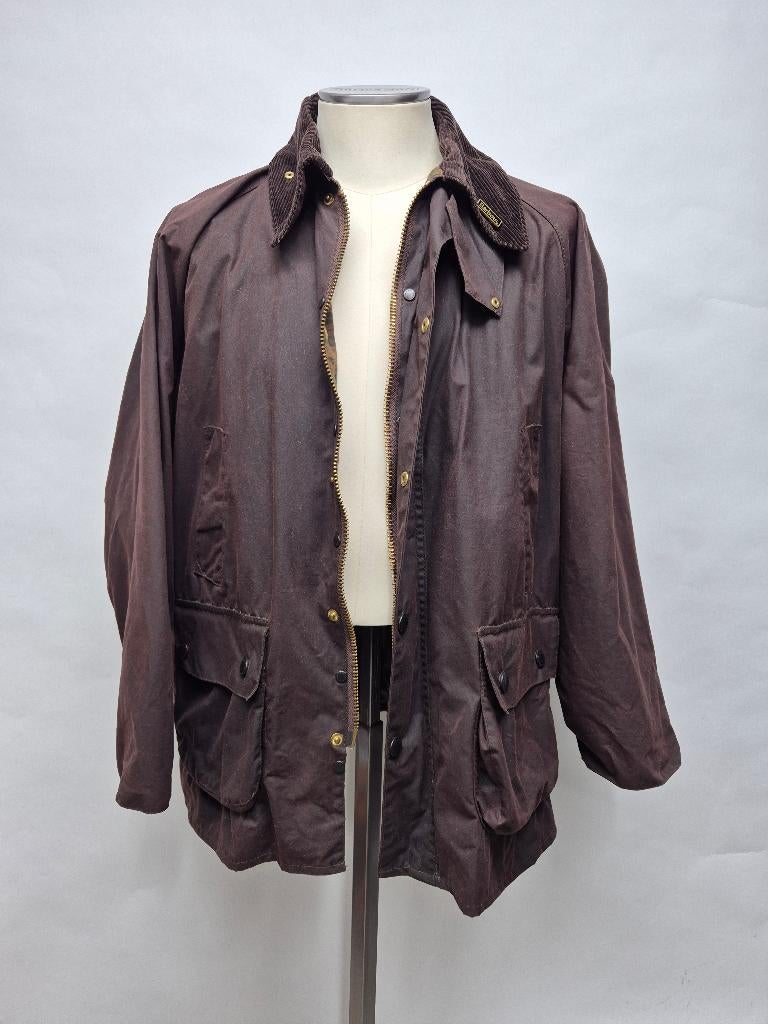 Barbour Bedale wax jas, maat C44-112 cm (XL) Nieuwstaat!, Barbour, Bruin, Maat 56/58 (XL), Ophalen of Verzenden