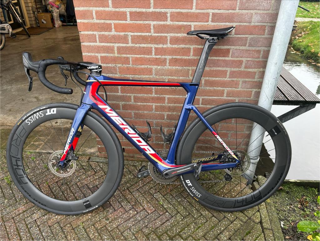 Merida Reacto Disc Team racefiets, Fietsen en Brommers, Fietsen | Racefietsen, Zo goed als nieuw, Heren, Overige merken, Meer dan 20 versnellingen
