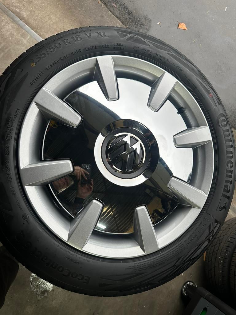 ‼️18” VW TRANSPORTER DISC SET NIEUW INRUIL MOGELIJK, 18 inch, Bestelwagen, 255 mm, Banden en Velgen