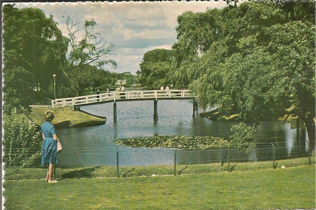 Heerlen Vijver te Meezenbroek., Ophalen of Verzenden, 1960 tot 1980, Ongelopen, Limburg