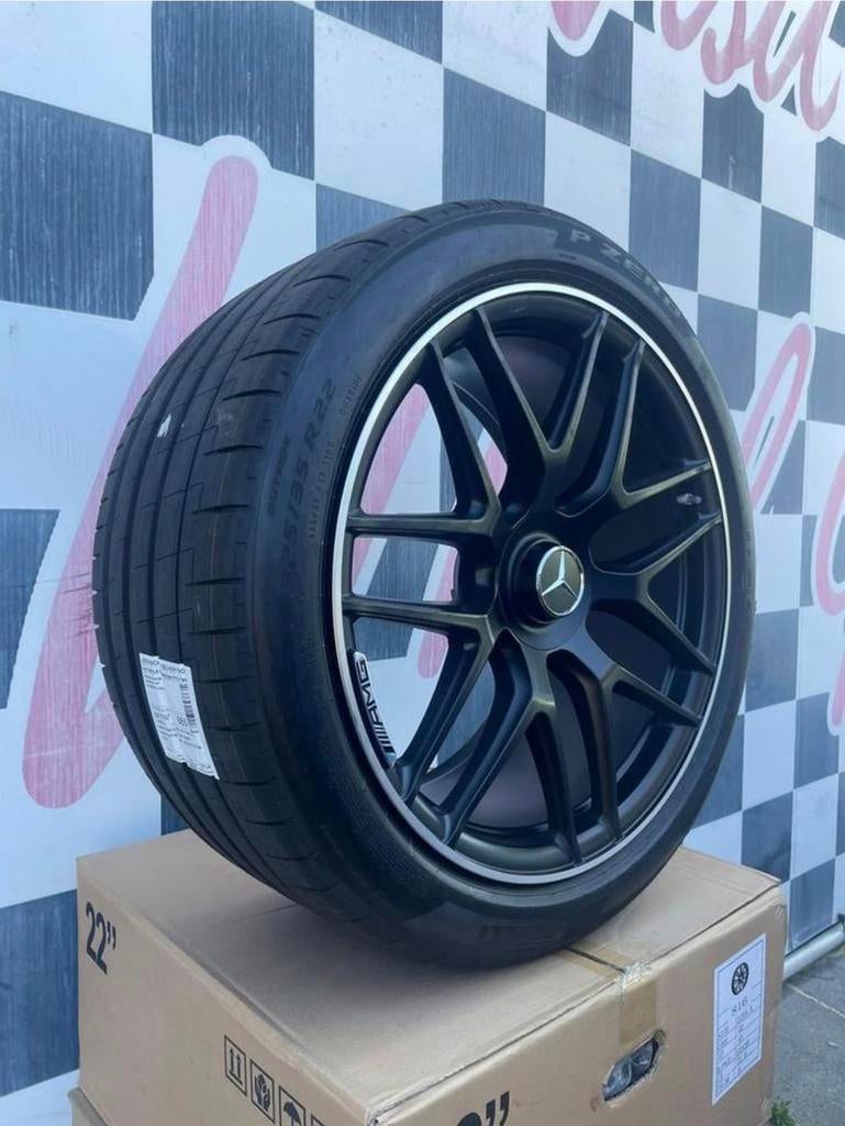 22 inch Mercedes GLE 5x112 coupe + Pirelli W167 breedset, 285 mm, Nieuw, Overige maten, Ophalen of Verzenden