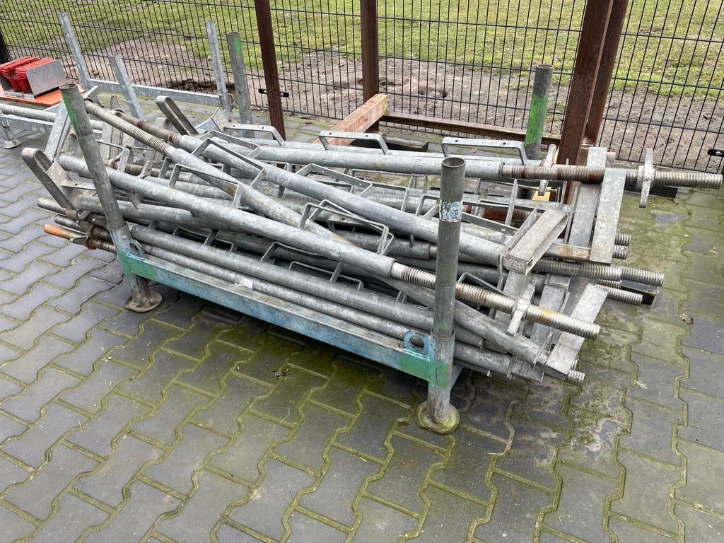 Leuninghouders valbeveiliging bouwbeveiliging, Doe-het-zelf en Verbouw, Ophalen, Zo goed als nieuw, Nvt, Nvt