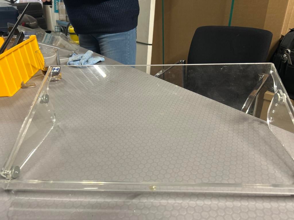 Laptop Houder Plexiglas - Concept, Computers en Software, Ophalen of Verzenden, Gebruikt