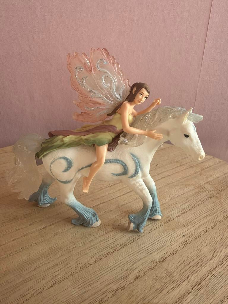 Schleich Bayala Elf met Eenhoorn, Ophalen of Verzenden, Zo goed als nieuw, Overige typen