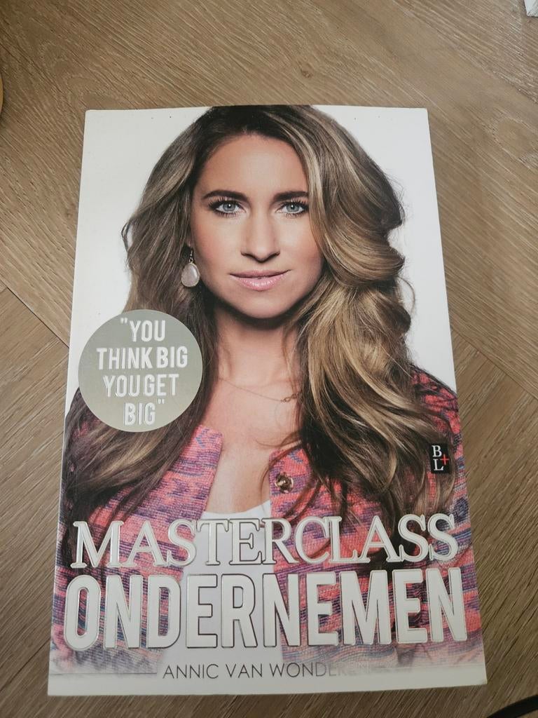 Masterclass ondernemen van Annic van Wonderen, Ophalen of Verzenden, Zo goed als nieuw, Economie en Marketing
